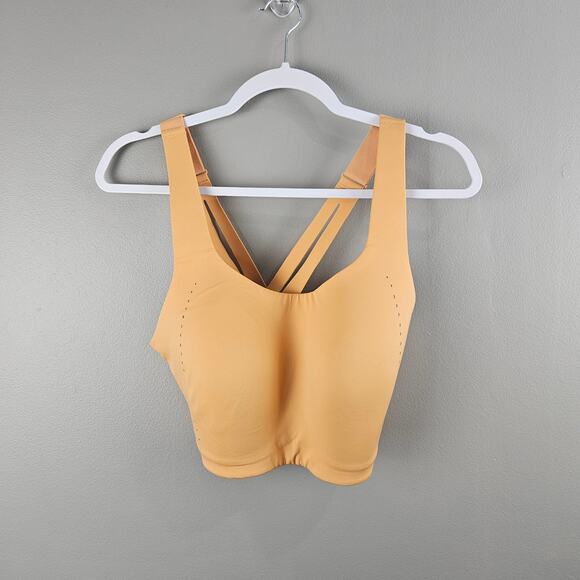 Lululemon Airsupport Bra High Support Size 38DD Warm Apricot - Picture 1 of 6